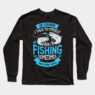 Funny Fishing Angling Sport Fisher Fisherman Gift Long Sleeve T-Shirt